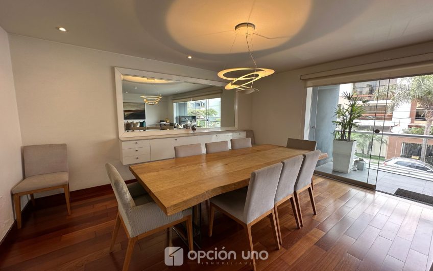 Exclusivo departamento de 217m2 en Calle Galeón, San Borja-Chacarilla