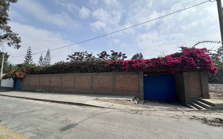 Venta de Casa de Campo en Cieneguilla – Av. Malecón Lurín (Segunda Etapa)